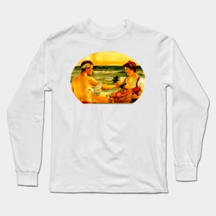 Greek god Mercury/Hermes in love with a peasant girl Long Sleeve T-Shirt